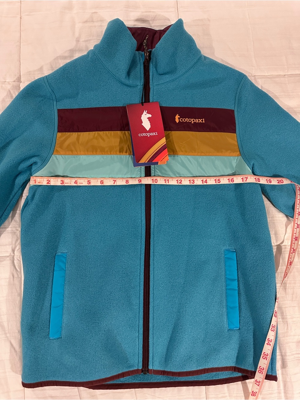 New with tags Cotopaxi Teca Fleece Full-Zip Jacket, women’s size Medium - Picture 5 of 6